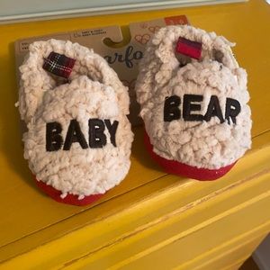 Baby Bear Slippers 3-6m